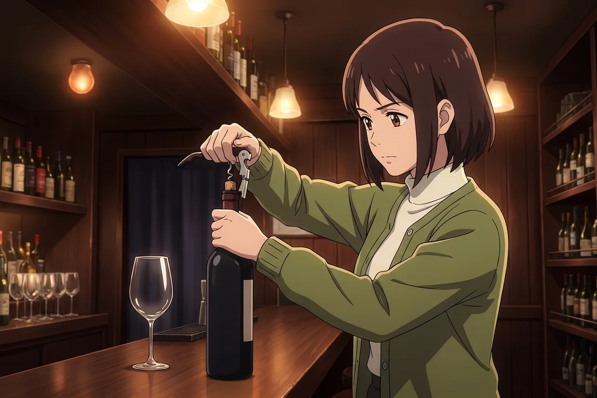 Haru — Pulling the cork