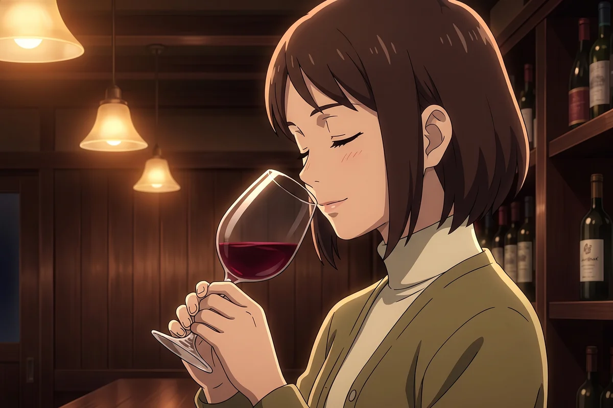 Haru — Nosing the glass
