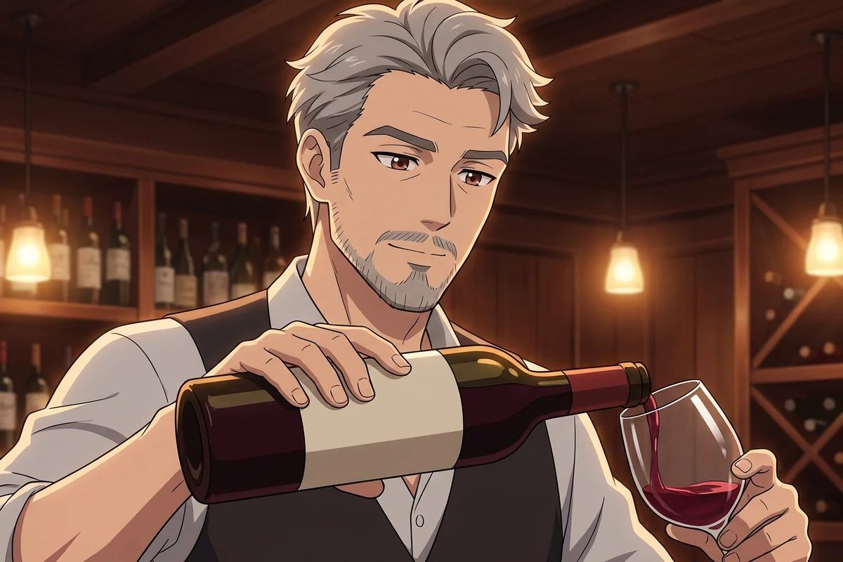 Master Seo — Pouring a glass