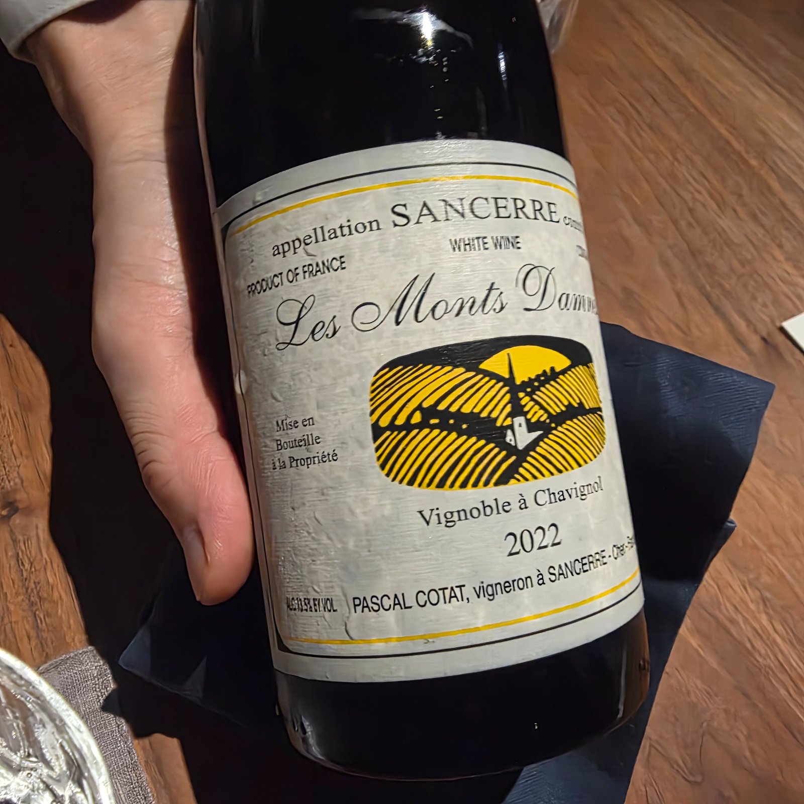Pascal Cotat Les Monts Damnés Sancerre 2022